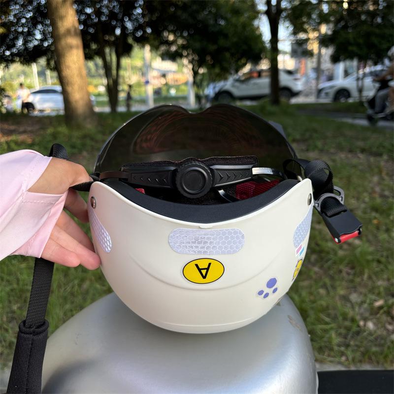 3C Certified Children's Electric Vehicle Helmet: Unisex, Summer Sun Protection, All-Season Safety for Ages 1-6