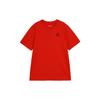 Jumpman Air T Shirts Men's Red Crew Neck Moderate Straight Fit DC7486-687