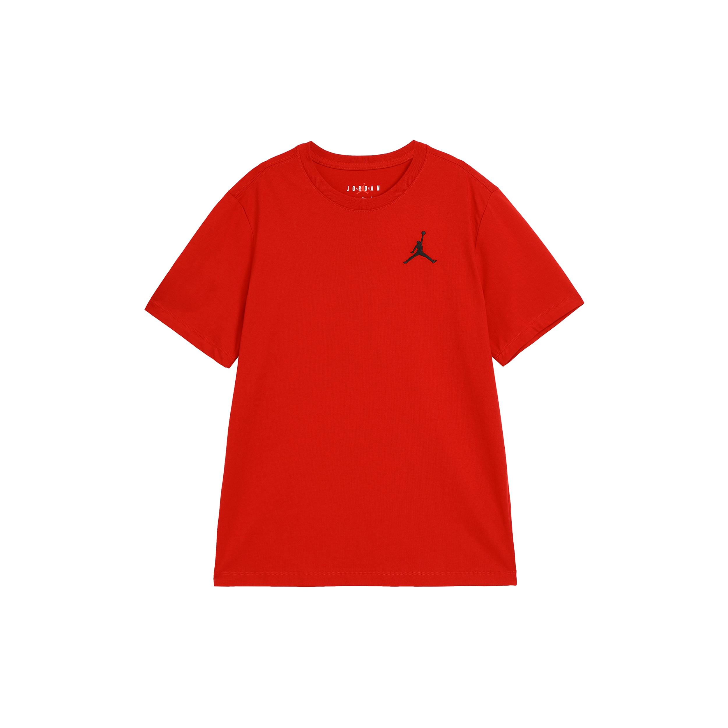 Jordan Jumpman Air T Shirts Men s Red Crew Neck Moderate Straight Fit DC7486-687 3XL