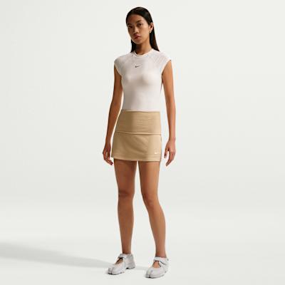 Nike Sportswear Chill Knit Casual Short Skirts Women s M