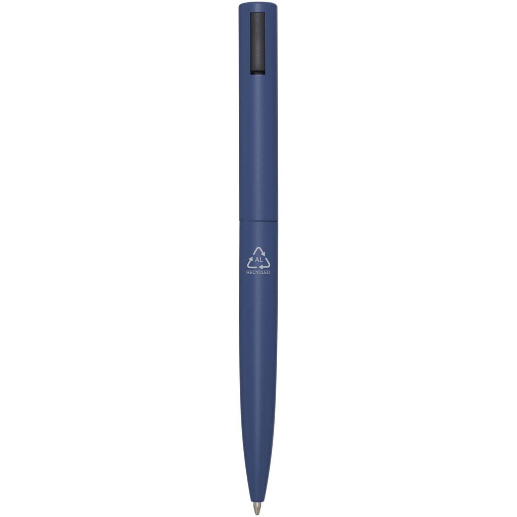Pen of recycled aluminum "Juana" (blue ink) Ocean blue