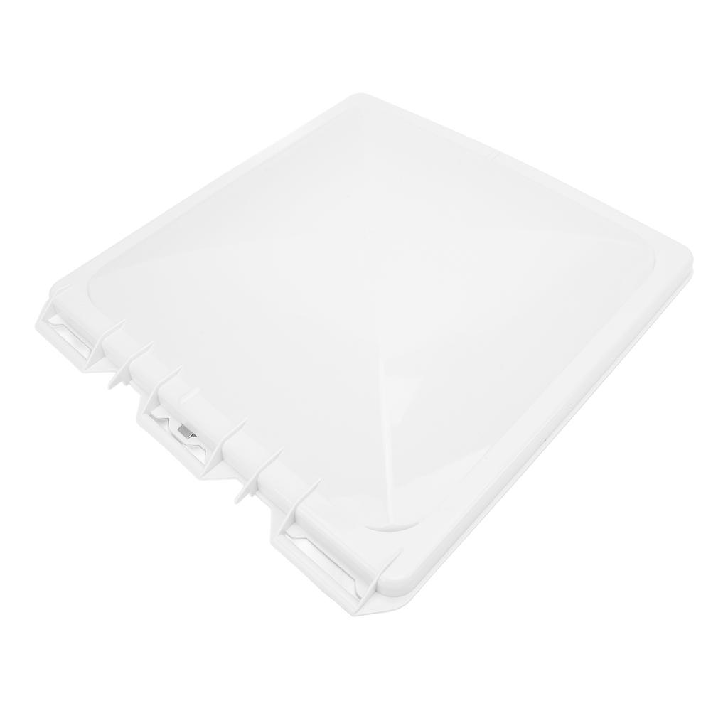 RV Roof Vent Cover 13 X 13in Universal White Vent Lid for Trailer Motorhome Bathroom