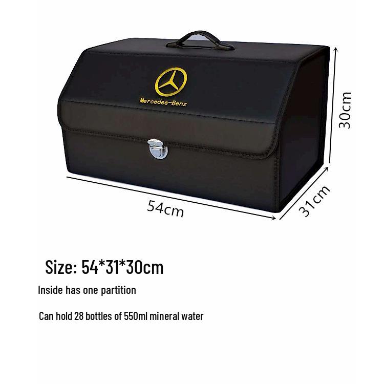 Multifunctional Car Trunk Organizer with Logo