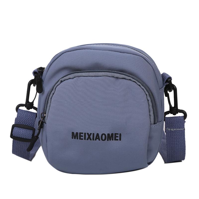 New Women's Small Square Shoulder Bag Simple Student Girls Canvas Messenger Bags Casual Female Phe Pouch Purse Handbags