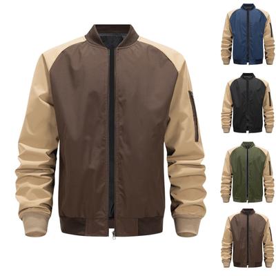 Men'S Loose Jacket Fashionable Multi Pocket  Jacket