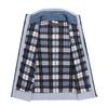 Men's Knitted Fleece Zipper Jacket Men's Sports Large Size Casual Jacket