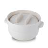 Kamoshika Douguten Banko Ware Earthenware Rice Capacity Made In Direct and Oven Safe Rice Rice Traditional Ohitsu Perfect for Respect for the Aged