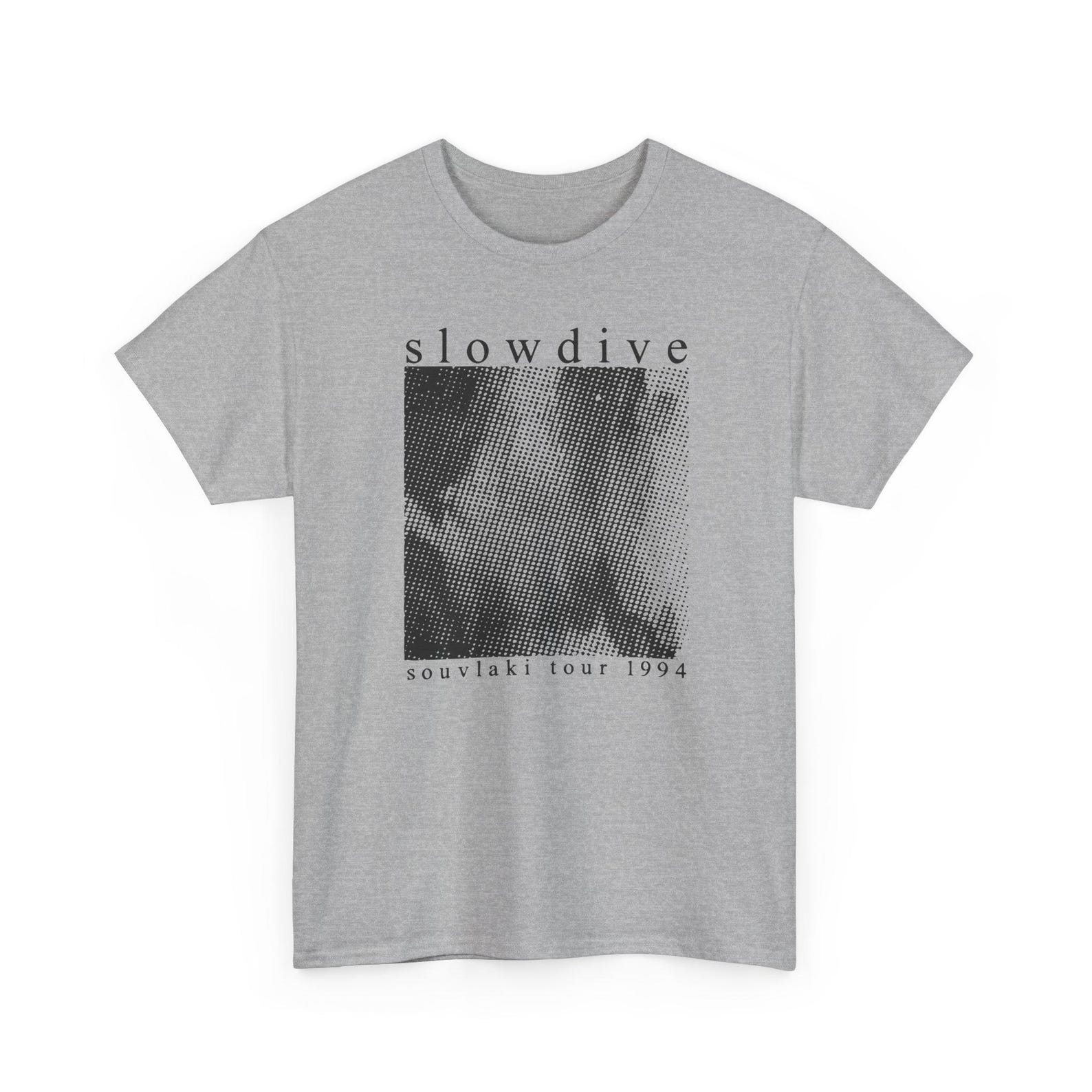 Slowdive Souvlaki Tour 1994 T-shirt, Heavy Cotton Band Tee L
