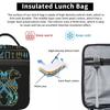 Egyptian Cats Insulated Lunch Bag Ancient Egypt Lunch Container Portable Thermal Cooler Lunch Box School
