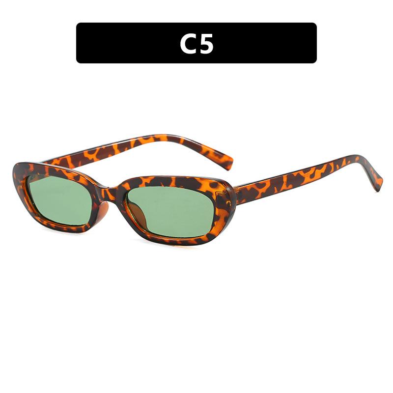 Women's Sunglasses, Fashionable Narrow-frame Sunglasses, Small-frame Cat Eye Sunglasses.