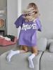 Dopamine Retro-Style Loose Fit Cotton T-Shirt with American and European Print
