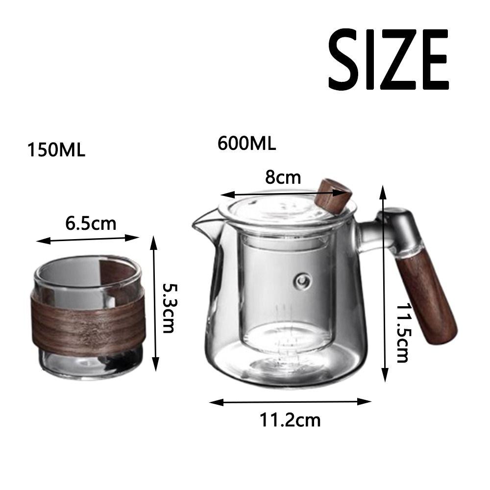 Large Capacity Kung Fu Tea Set Creative Lazy Kungfu Drip Teapot Tea Pot with Infusers  Household