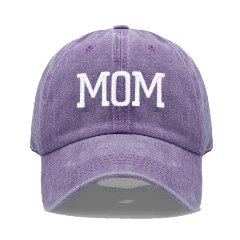 DAD MOM Embroidered Baseball Hat Men's and Women's Retro Vintage Fashion Couple Hat Hip Hop Hat