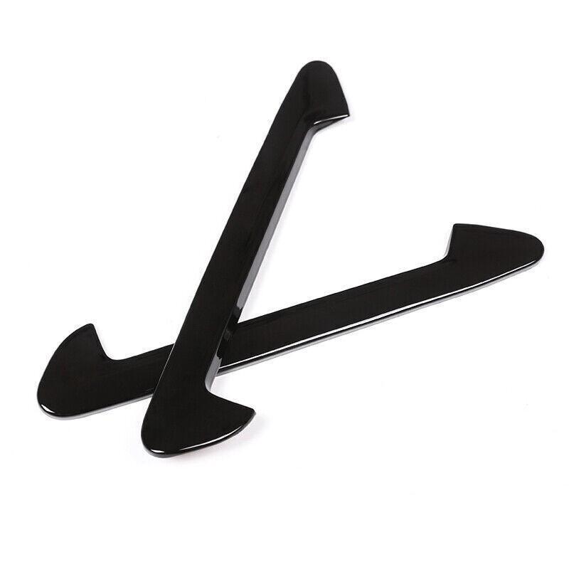 For BMW X3 G01 18-2024 Gloss Black Side Fender Air Wing Vent Cover Trim 2PCS