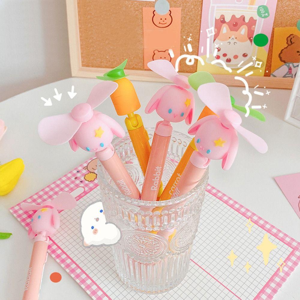 

Supplies Quick Dry School Dormitory Neutral Pen Pen with Fan Students Stationery Signature Pen