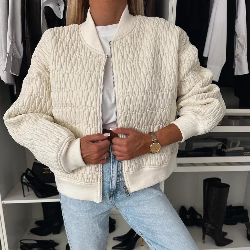 Dámská móda Ležérní podzim Zima Jednobarevné bundy a kabáty s dlouhým rukávem