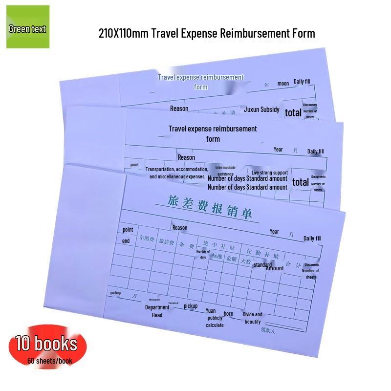 Business Travel Expense Reimbursement Form