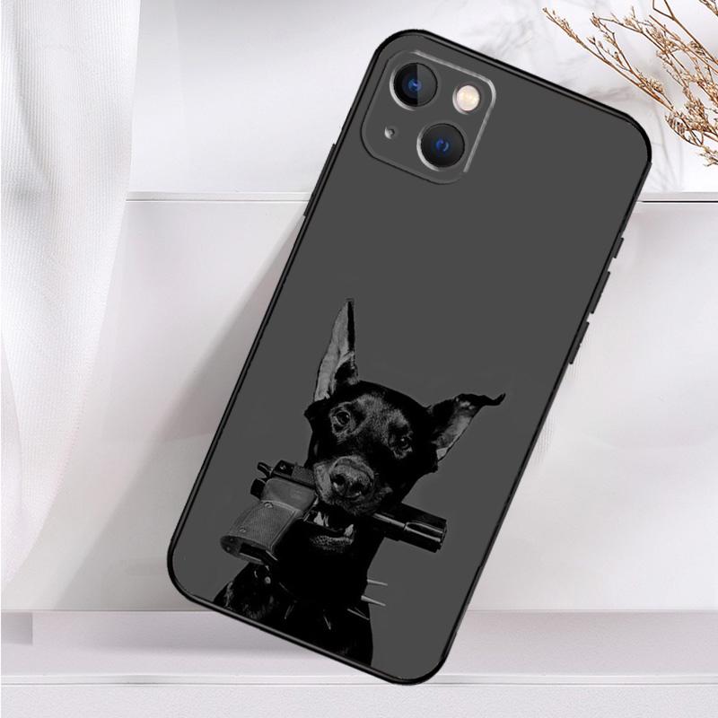 Dachshund Doberman Dog Shockproof Case For iPhone 17 16 15 14 11 Pro Max Plus 12 13 Mini 16e 17 Air Phone Cover