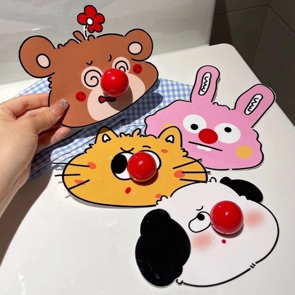Acrylic Flip-Style Lid Lifter Cartoon Toilet Seat Cover Lifter Portable Toilet Lid Lifter Hotels