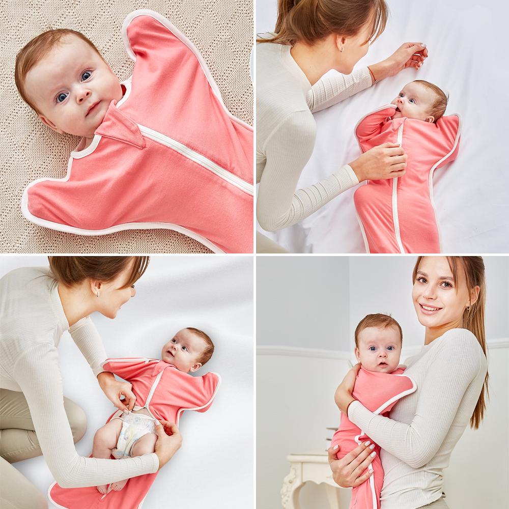 Buy Baby Swaddle Wrap Blanket 268 Inches Soft Cotton Elastic Breathable