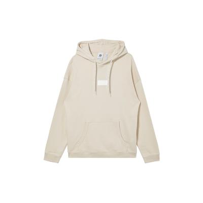 Originals Trefoil Doppel Logo Emblem Schlicht Lässig Sport Pullover Sweatshirt Herren Sweatshirt Khaki GN3311