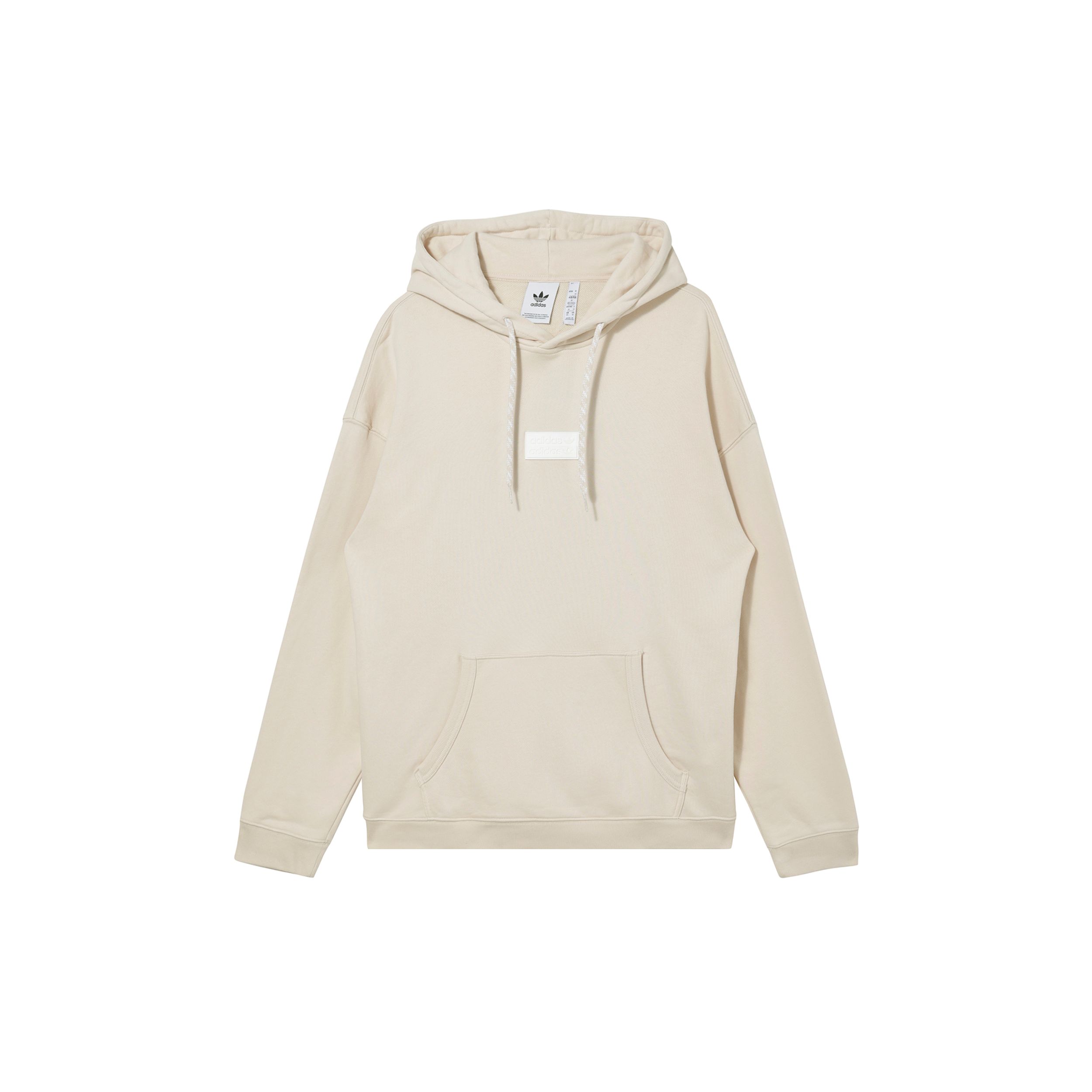 

Adidas Originals Трилистник с двойным логотипом и эмблемой Упрощенный повседневный спортивный пуловер Мужская толстовка цвета хаки GN3311 S