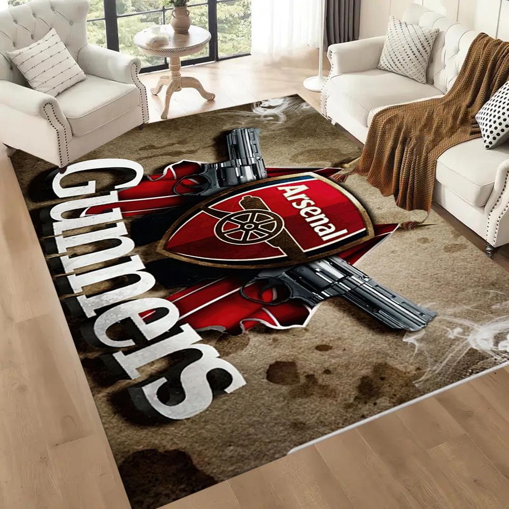 Arsenal Area Rug Perfect for Decorate room Hallway Foyer Dining Room Antislip Carpet Anime Office Decor Perfect Gift for Women/Men