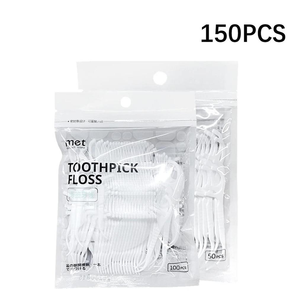600/300/200/150/50pcs Ultra-Fine Toothpicks, Home Set, Portable and Disposable Care Floss- Deep Cleaning for Oral Care