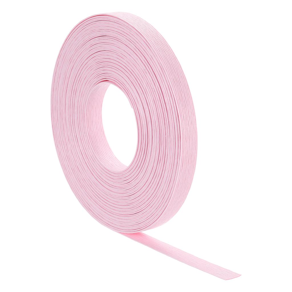 Papierrattan-Webrohr 12-fädig Papierrattan-Geflecht Korbgeflecht-Zubehör für DIY Heimküchenkorb-Bastelarbeiten 16,4 Yards x 0,6"
