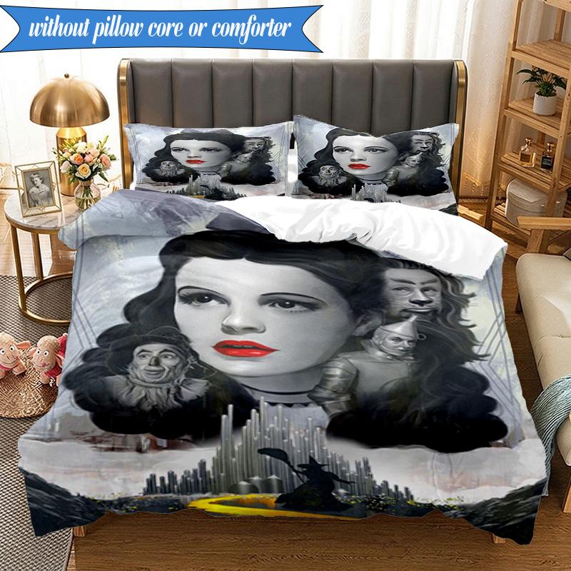 Wonderful Wizard Adventure 3pcs K-pop Music Group Bedding set,Ideal for Bedroom, Dormitory,Including Duvet Cover And 2pcs Pillowcases,Fan Gifts