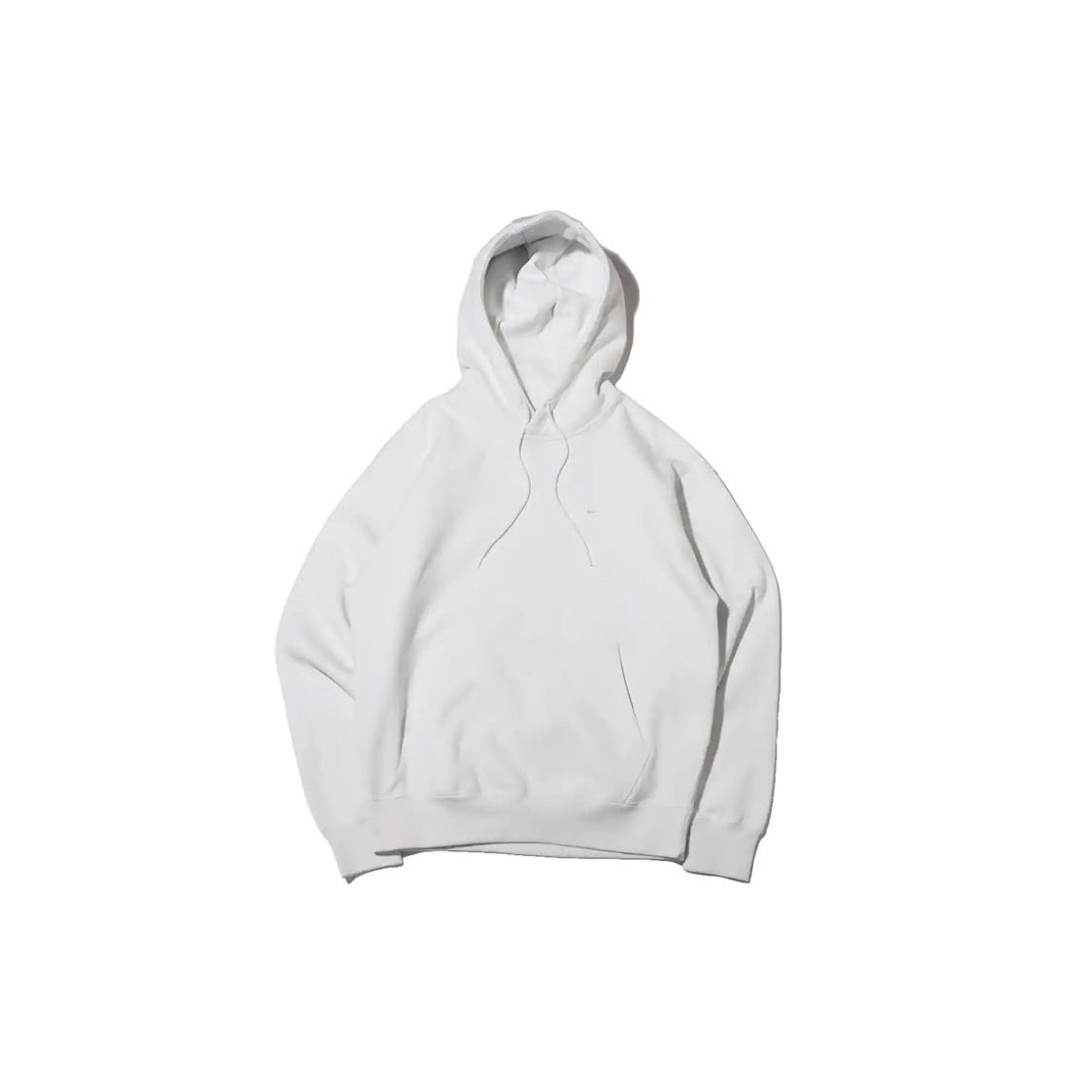 Men s Nike Logo Embroidered Solid Color Fleece Lined Casual White DA0316-121 XS