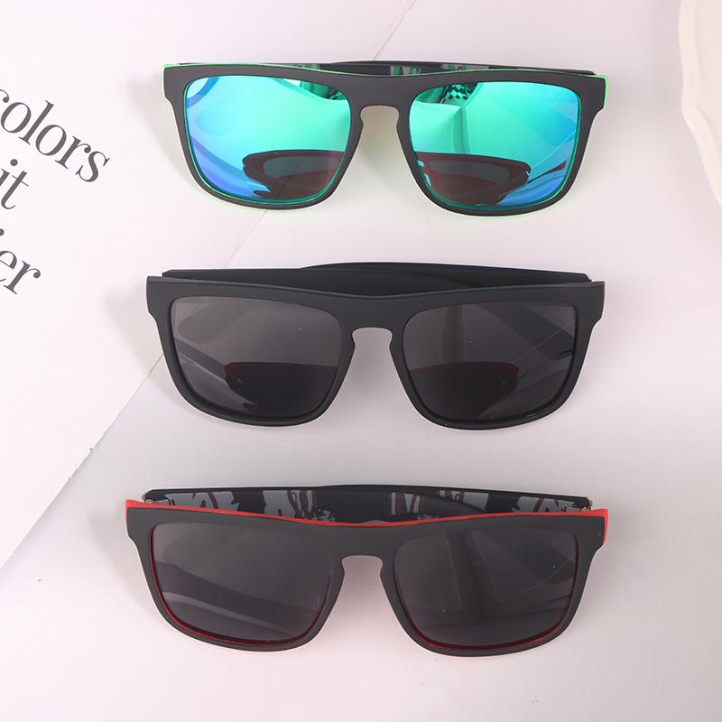 1 Piece Men Women Driving Fishing Sun Glasses  Vintage Square Polarized Sunglasses Driver'S Eyewear Uv380