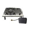 OEING Portable Camping Cassette Stove & BBQ Grill