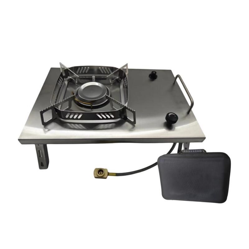 OEING Portable Camping Cassette Stove & BBQ Grill