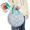 Embroidery Kit Organizer Bag – Multi-Layer Oxford Storage Bag for Cross Stitch Threads & Craft Supplies