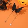 Halloween Bat Hair Clips for Women Tassels Bat Wing Hair Claw Clips Barrettes Punk Gothic Hair Styling Accessories Gift