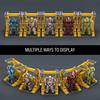 MEGA Fallout Action Figure Building Toy T-60 Power Armor Collection 327 Pieces with 5 Micro Action Figures and Accessories - Collector's Edition