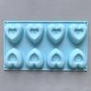 Mini 8-Kammer Herz-Donut Silikon Mousse Kuchenform 3D Muffin Kuchen Backwerkzeuge Dekoration Valentinstagsgeschenk