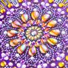 DIY 5D Diamond Painting Flower Pattern Special-shaped Diamond Embroidery Home Decor