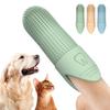 Pet Toothbrush, Finger Toothbrush, Silicone Cat and Dog Toothbrush, Pet Teeth, Dog Teeth Care Finger Cots