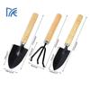 Gardening 3 Pcs Set Shovel Garden Iron Rake Indoor Flower Potted Loose Soil Grow Flowers Vegetable Planting Tools