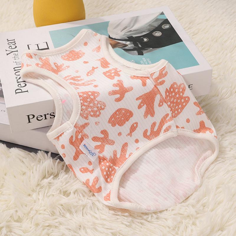 

Pet Vest Four Seasons Thin Anti-hair Loss Teddy Pomeranian Cat Universal Four Feet Two Feet Puppy Clothes XXL