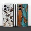 Phone Cover Case for Xiaomi Redmi Note 14 A5 A4 12C 13C K80 K40 11S 14C 9 8 7 12 11 Pro 12S 13 Pro Plus A3 A1 A2 10 Fashion Rust