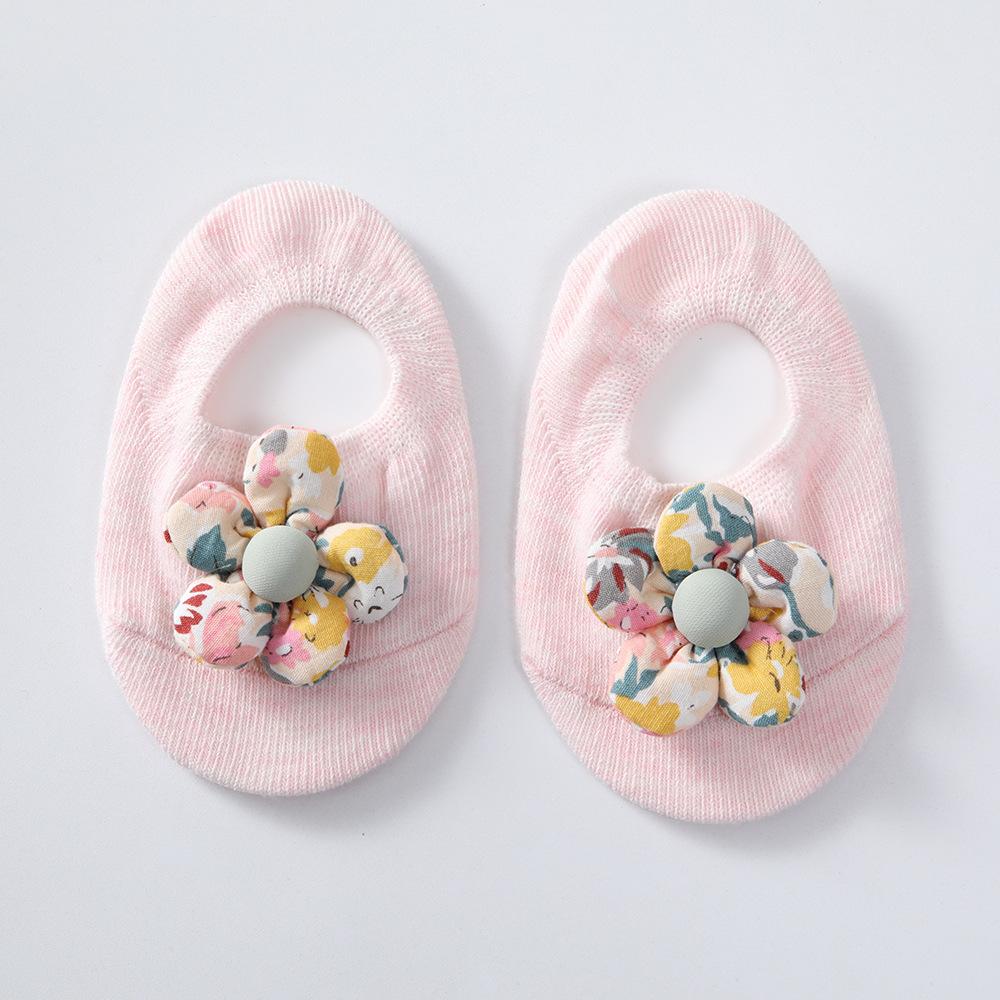New Little Flower Butterfly Baby Socks Spanish English Style Baby Socks INS Princess Socks Boat Socks Floor Socks