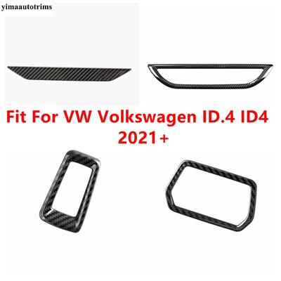 Head Light / Tail Button / Dashboard Strip / Middle Air AC Vent Cover Trim Accessories For VW Volkswagen ID.4 ID4 - 2025