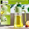 Dual-Use Glass Oil Bottle: Spray & Pour Soy Sauce, Vinegar, Seasoning Container - Large Capacity Kitchen Essential