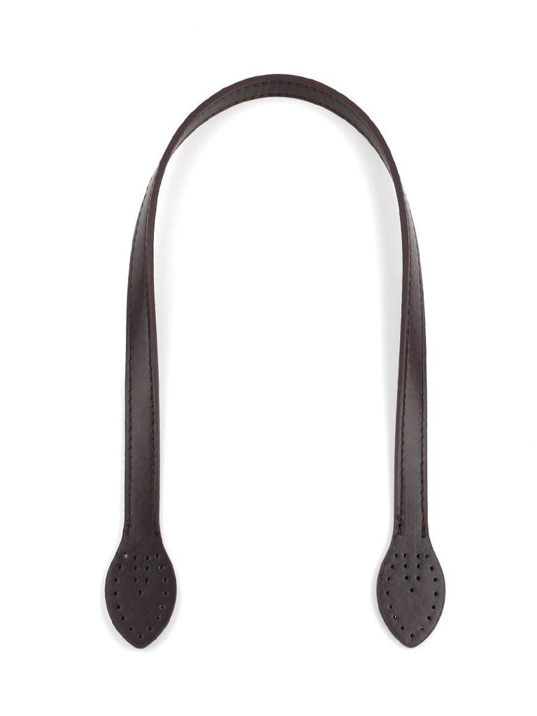 Imitation Leather Leaf-Pattern Handle 60cm PU Shoulder Strap for Bags and Luggage