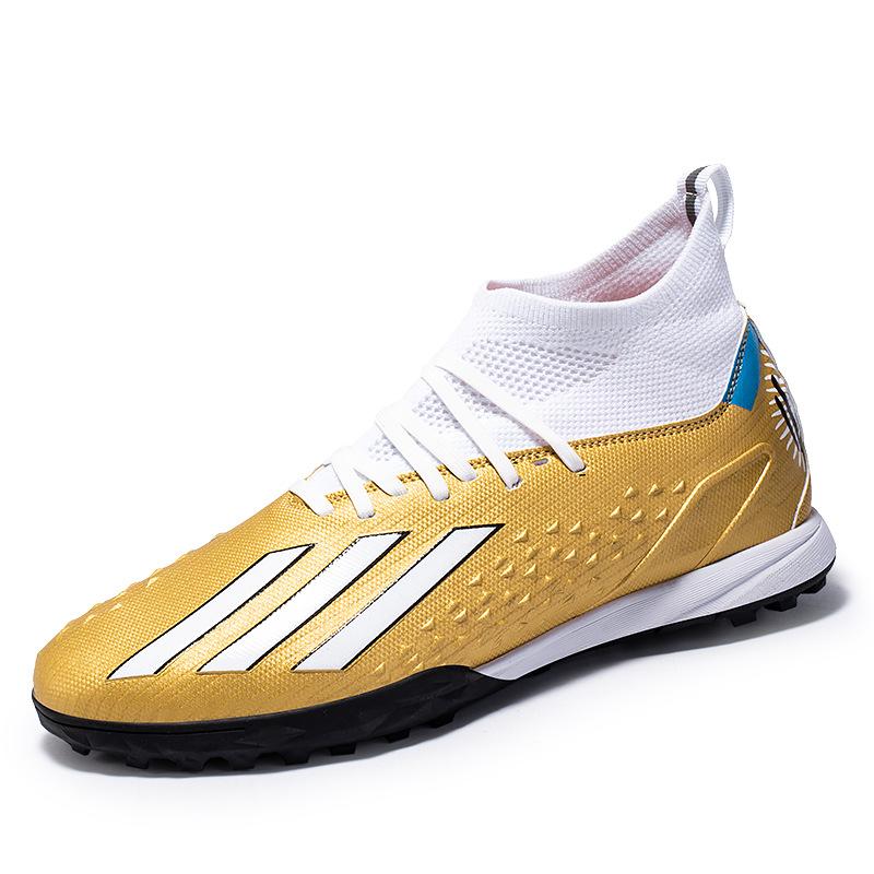 Foreign trade football shoes male primary and secondary school students indoor football game broken nails lawn campus student training classmates