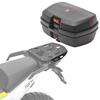 Set Top Case + Support - Husqvarna Norden 901 21-25 - Aluminium Durable - 45L - Fixation Rapide