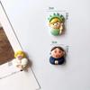 5Pcs Cartoon lustige Charaktere kreative Kühlschrank Aufkleber süße Onkel Magnet Home Dekoration